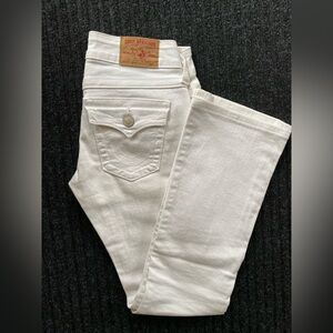 True Religion designer jeans - BECKY - Optic White -Size 26